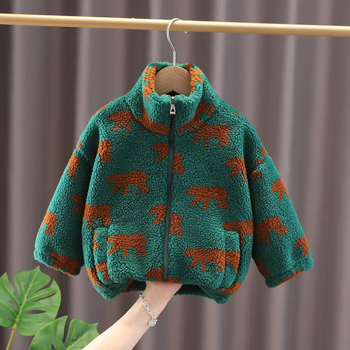 Winter boys thick warm coat